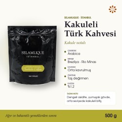 Selamlique Kakuleli Türk Kahvesi 500 g Selamlique Kakuleli Türk Kahvesi 500 g