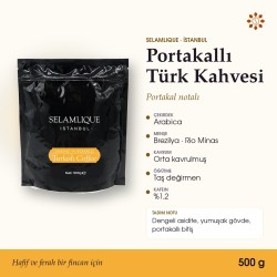 Selamlique Portakallı Türk Kahvesi 500 g Selamlique Portakallı Türk Kahvesi 500 g