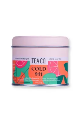 Tea Co Cold 911 – Portakal, Greyfurt & Okaliptuslu Bitki Çayı 25 Gr