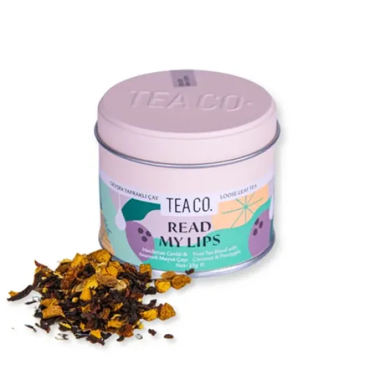 Tea Co Read My Lips Hindistan Cevizli Siyah Çay 25 Gr
