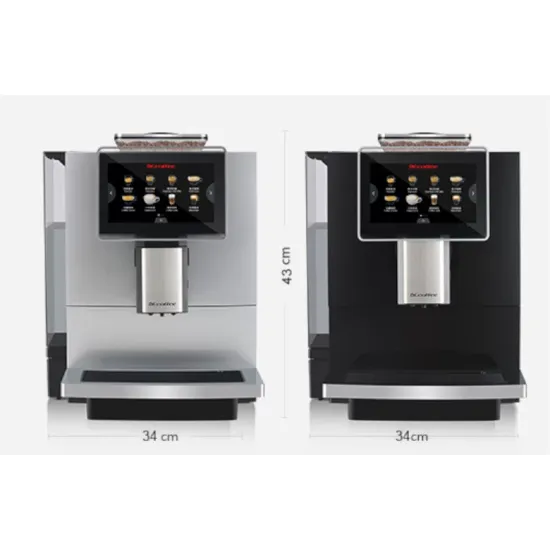Kompakt Tasarım, Profesyonel Performans – Dr. Coffee F10 Dr. Coffee F10 tam otomatik espresso kahve makinesi ön görünüm