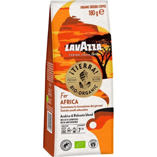 Lavazza Tierra Organic Afrika 180 gr filtre kahve paketi görseli