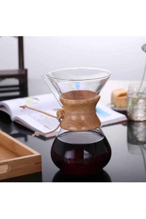 Epinox Cam Kahve Demleme 800 ML 6Cup