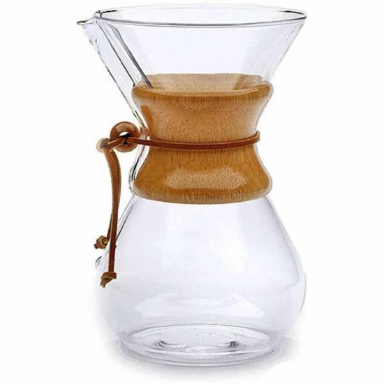 Epinox Cam Kahve Demleme 800 ML – 6 Fincan Kapasiteli Şık ve Pratik Tasarım