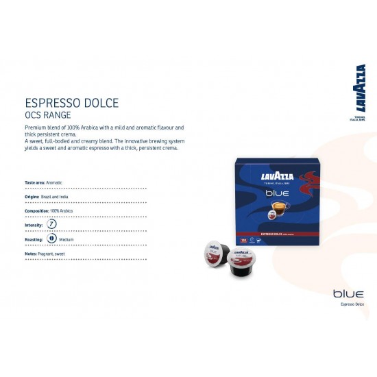 Lavazza Blue Espresso Dolce Kapsül Kahve 100'lü