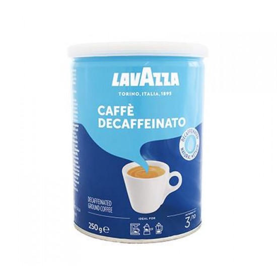 Lavazza Decaffeinato Kafeinsiz Öğütülmüş Kahve Teneke 250 G
