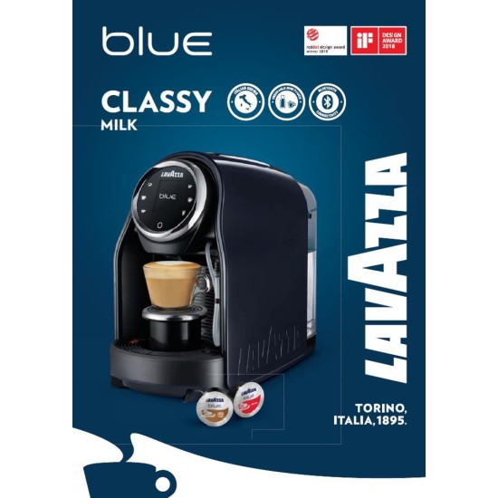 Lavazza LB1200 Classy Milk – Lavazza Blue Uyumlu Sütlü Kahve Makinesi Lavazza Classy Milk LB1200 – Sütlü Kapsül Kahve Makinesi