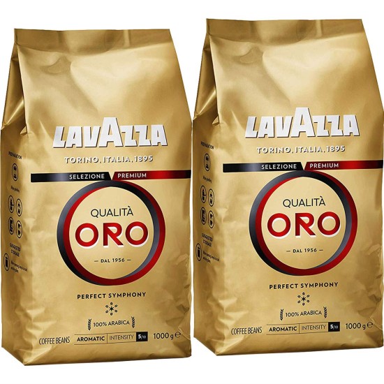 Lavazza Qualita Oro Çekirdek Kahve 1 KG X 2