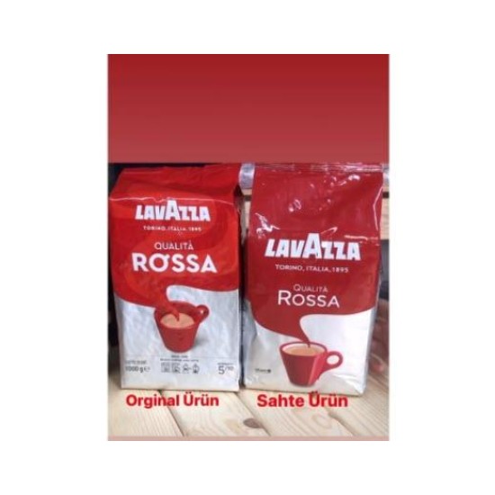 Lavazza Qualità Rossa Çekirdek Kahve 1 KG paket görseli