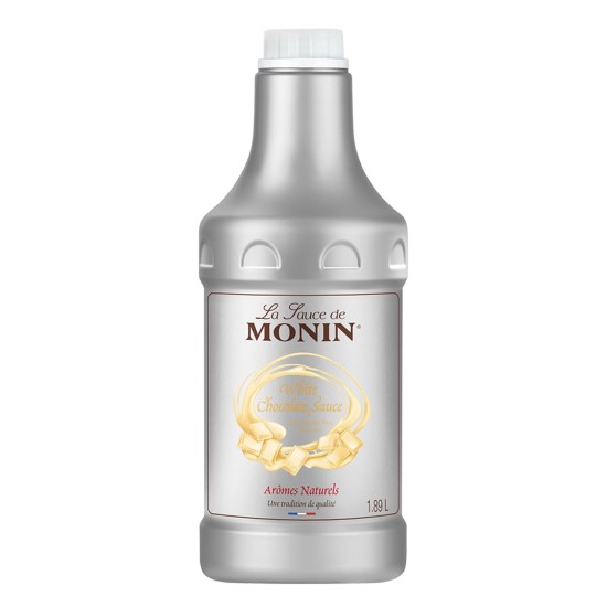 title="Monin Beyaz Çikolata Sosu 1890 ml – Kahve ve Tatlı Tariflerine Özel Yoğun Lezzet" alt="Monin Beyaz Çikolata Sosu 1890 ml – White Mocha ve Tatlılar için Profesyonel Sos"