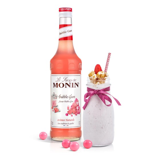 Monin Bubble Gum Şurubu 700 ML Monin Bubble Gum Balonlu Sakız Şurubu 700 ml şişe görseli