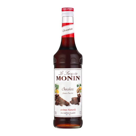 Monin Chocolate Çikolata Şurubu 700 ml – Kahve ve Tatlılar İçin İdeal Monin Chocolate Çikolata Şurubu 700 ml – Zengin Kakao Aromasıyla İçeceklerinize Lezzet Katın