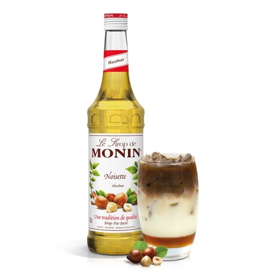 Monin Fındık Şurubu 700 ML Monin Fındık Şurubu 700 ml cam şişe görseli