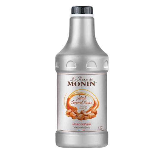 alt="Monin Tuzlu Karamel Sosu 1890 ml – Barista ve Tatlı Sunumları için Profesyonel Sos"